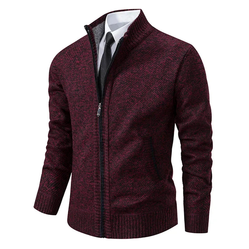 Hugo Men's Fleece Jacket | Stylish Zip-Up Design 0