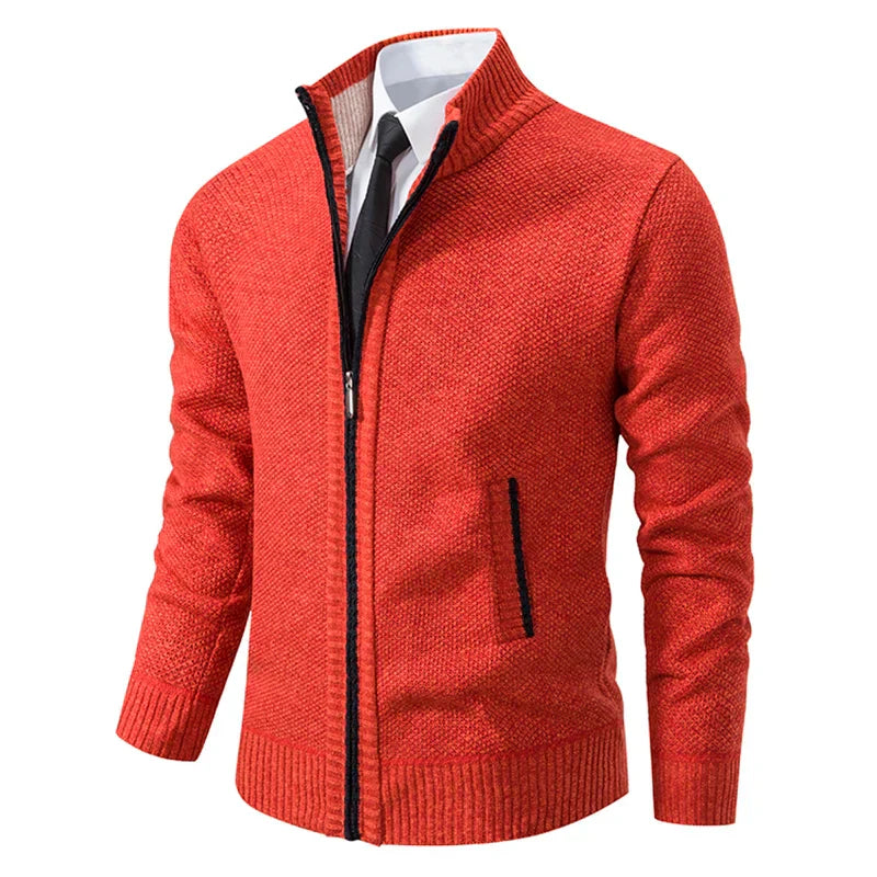 Hugo Men's Fleece Jacket | Stylish Zip-Up Design 2