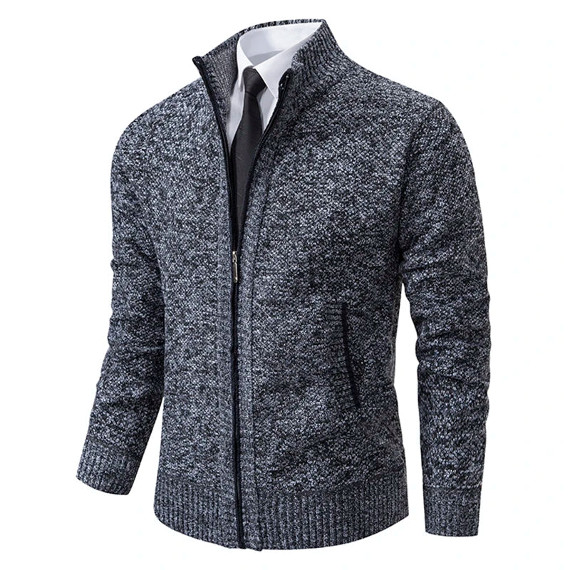 Hugo Men's Fleece Jacket | Stylish Zip-Up Design 7