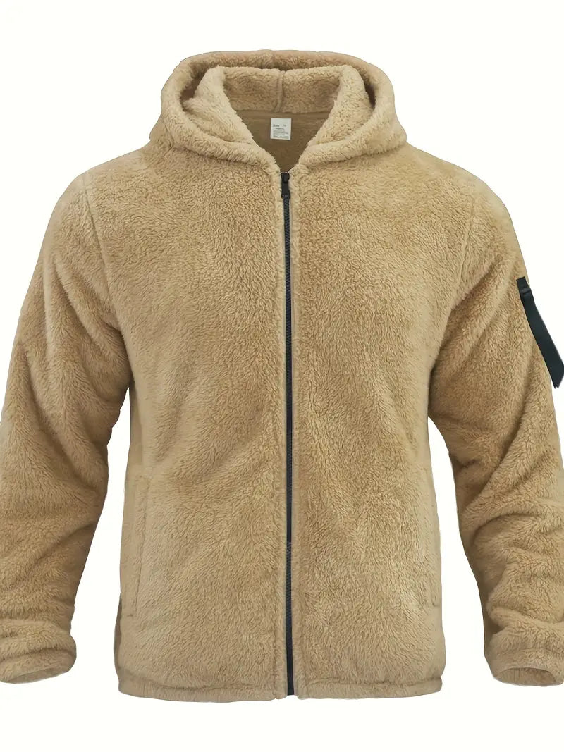 Hugo Men's Teddy Jacket | Cozy Plush Fabric 4