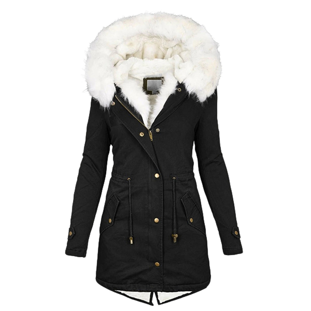 Iris Ladies Winter Jacket | Fleece Lining, Hood