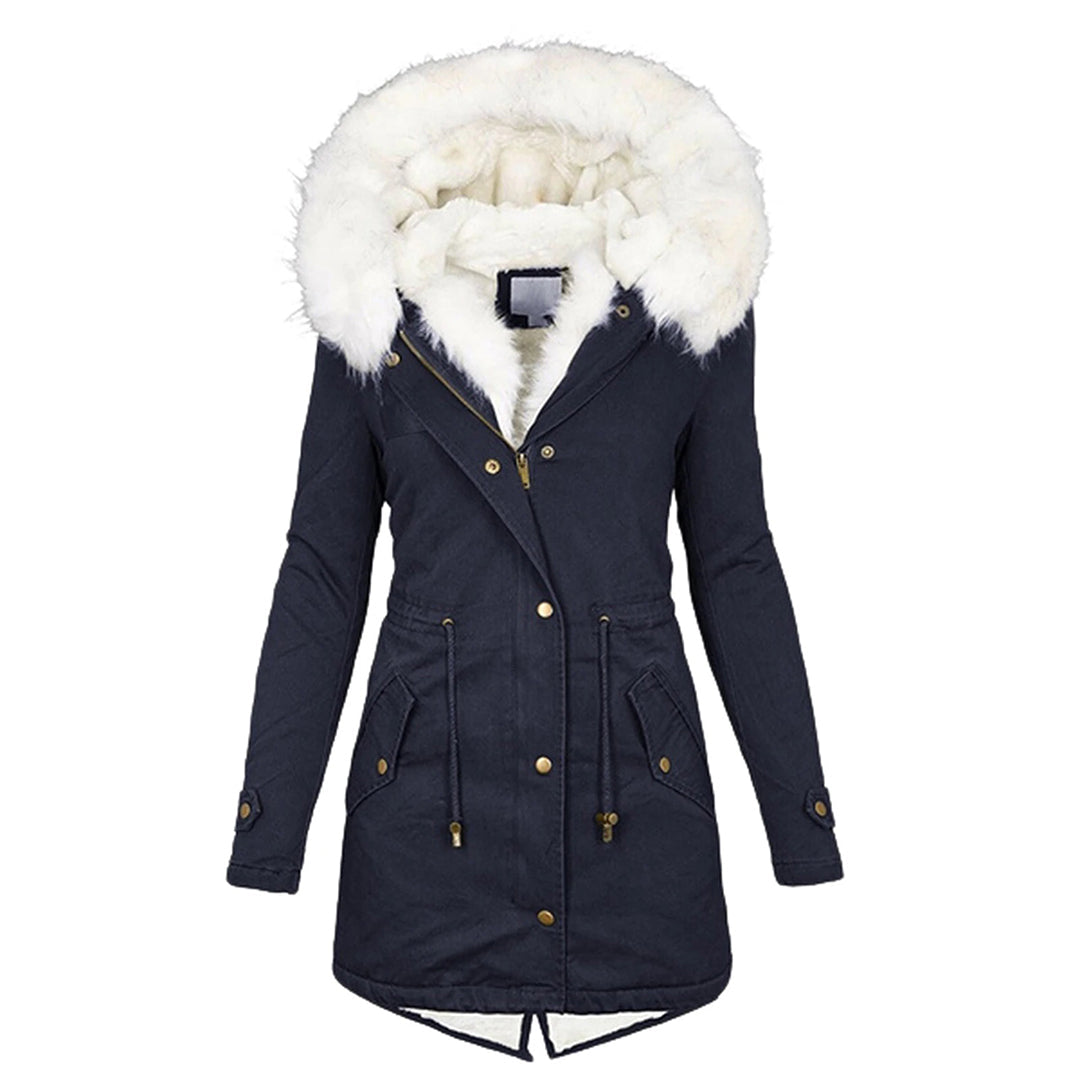 Iris Ladies Winter Jacket | Fleece Lining, Hood