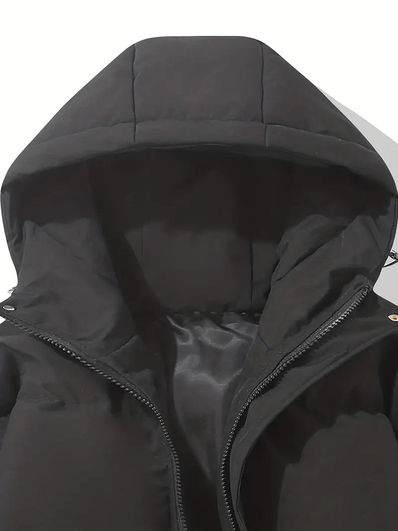 Iris Women's Winter Coat | Quilted, Long Stylish Coat