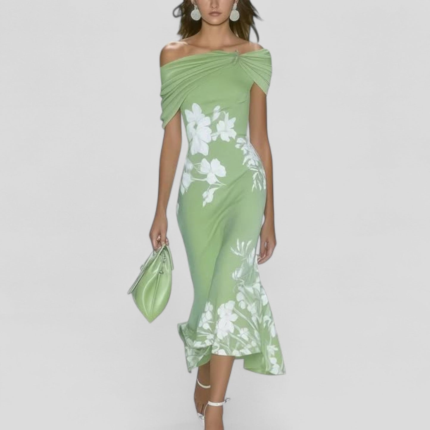 Ivy Women's Midi Dress | Unique Print, Soft Fabric, Plus Size Available 0