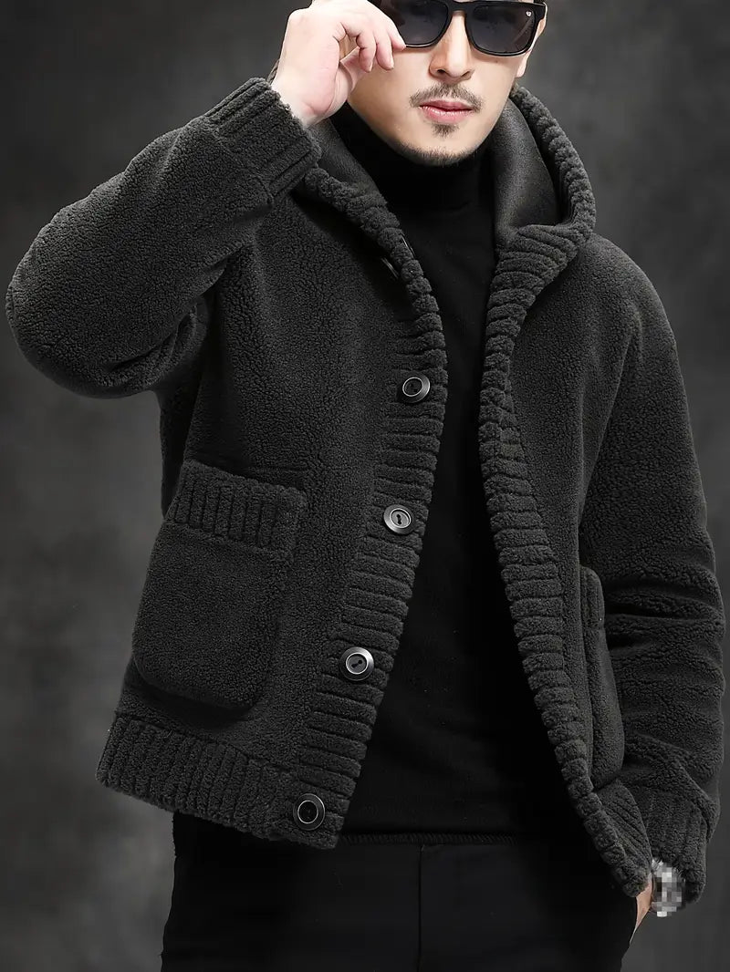 Jasper Men's Hoodie | Knitted, Comfortable, and Warm
