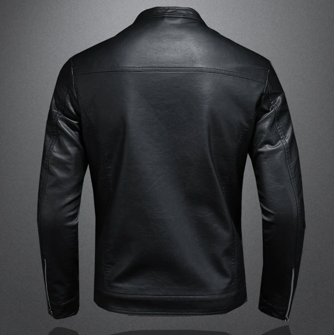 Jasper Men's Motorcycle Jacket | Premium Vegan Leather, Stylish Design 1