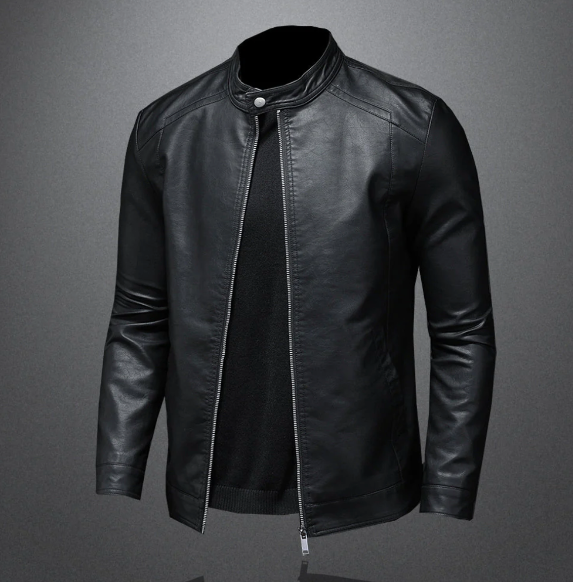 Jasper Men's Motorcycle Jacket | Premium Vegan Leather, Stylish Design 2