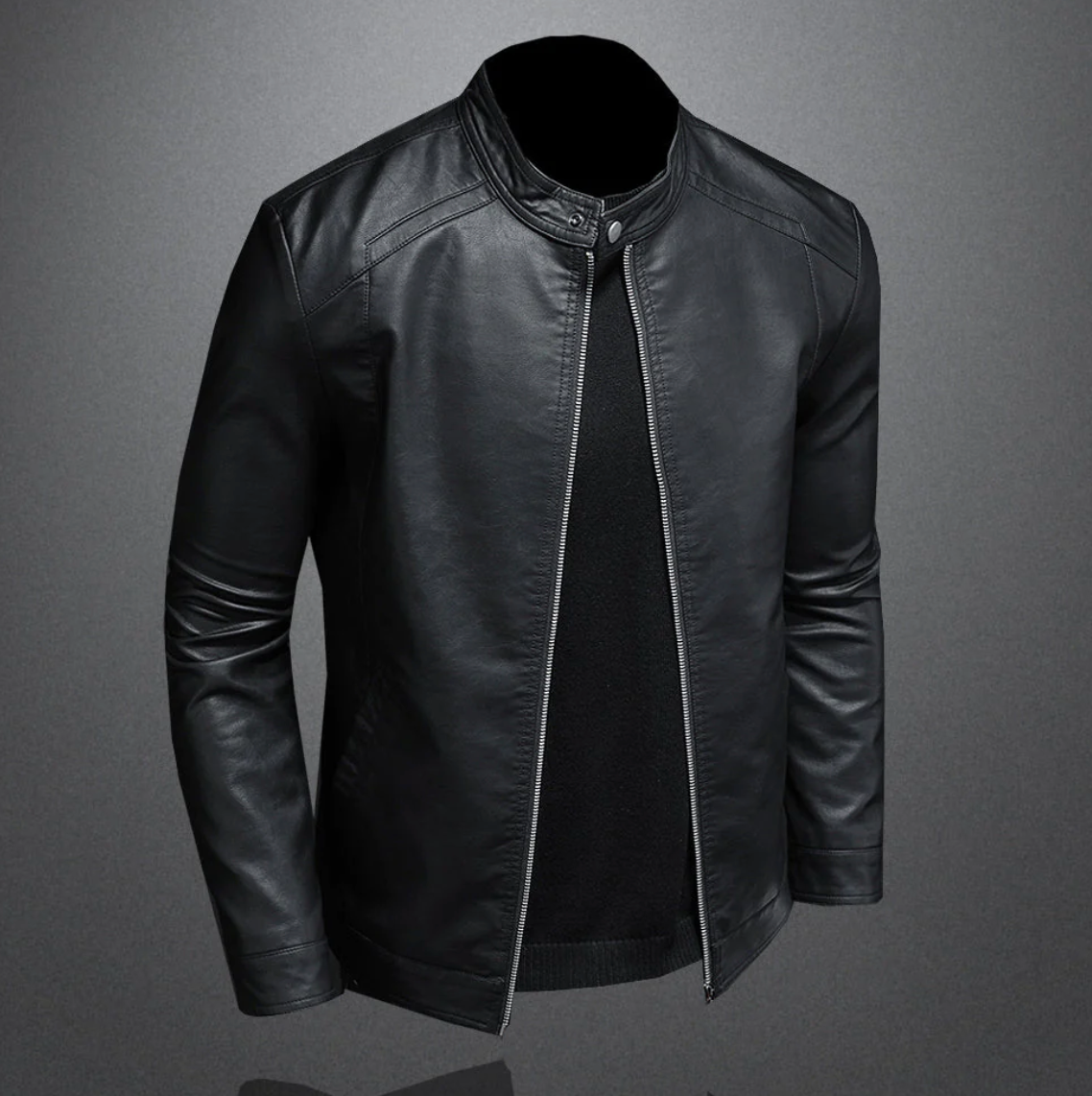 Jasper Men's Motorcycle Jacket | Premium Vegan Leather, Stylish Design 3