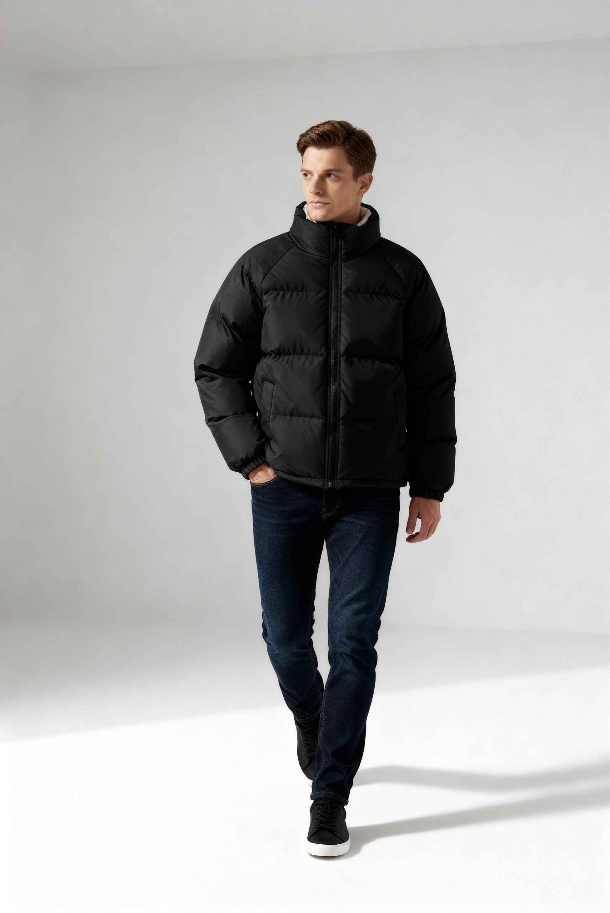 Jasper Men's Puffer Jacket | Fleece-Lined, Stylish Warmth 1