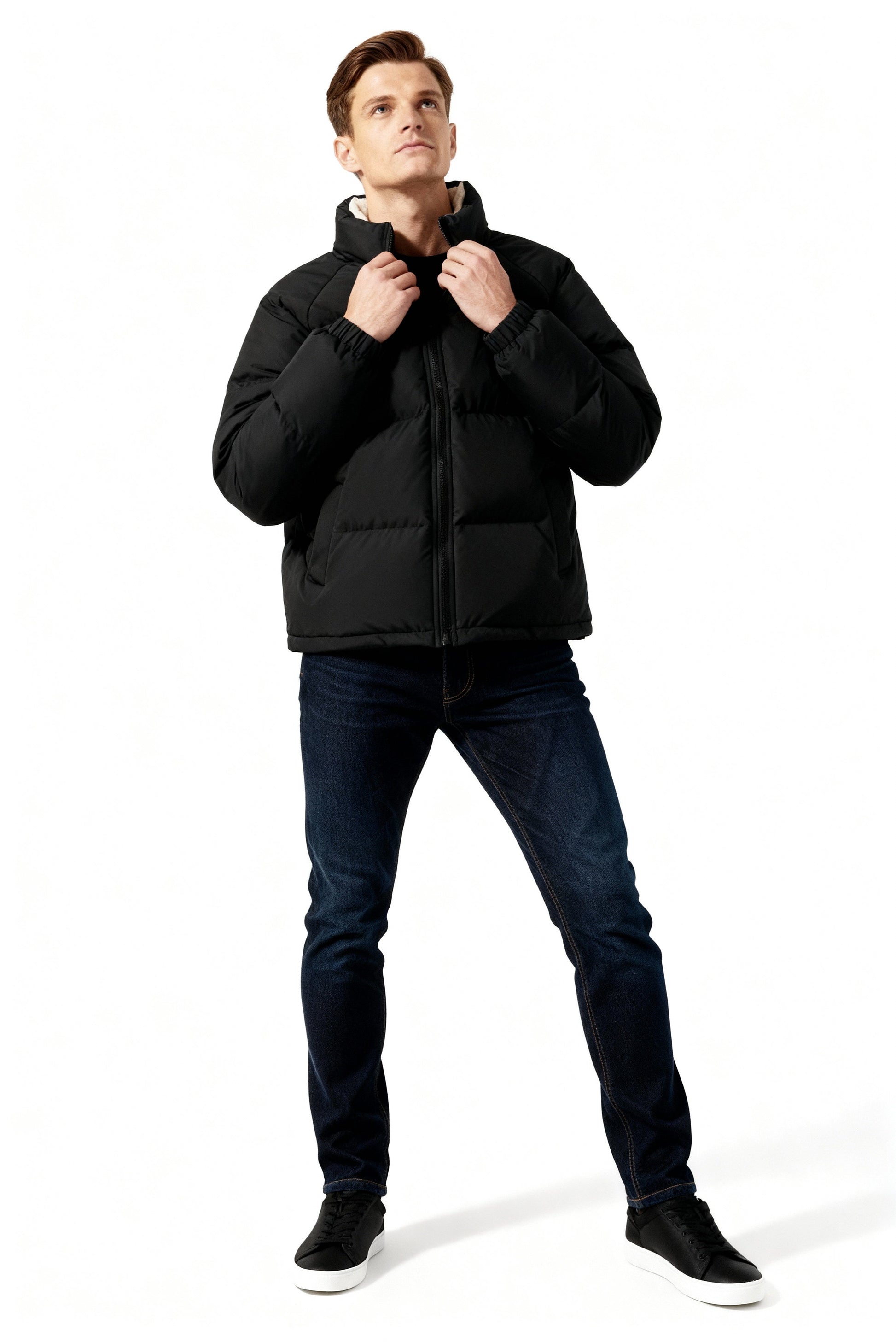 Jasper Men's Puffer Jacket | Fleece-Lined, Stylish Warmth 5