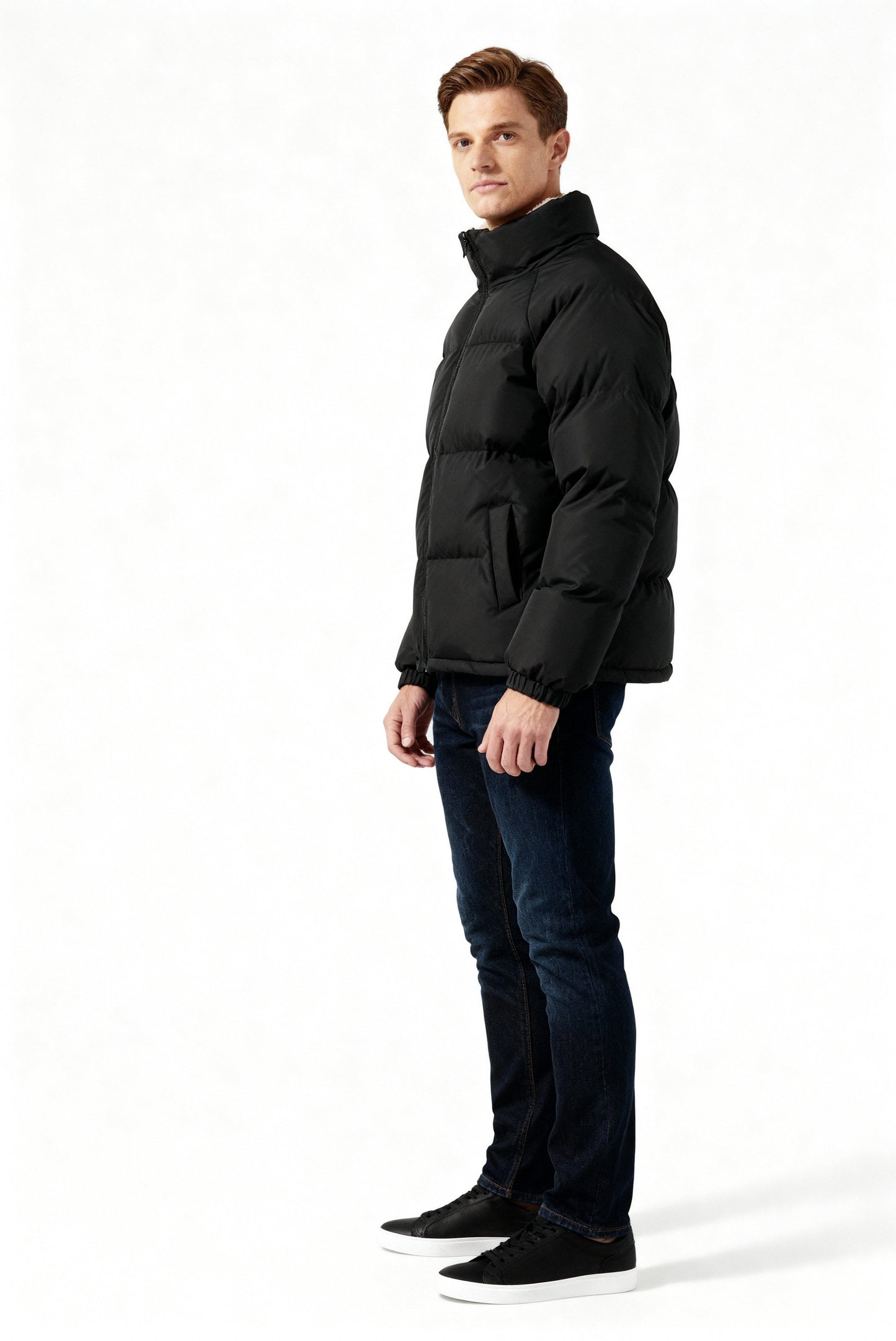 Jasper Men's Puffer Jacket | Fleece-Lined, Stylish Warmth 6