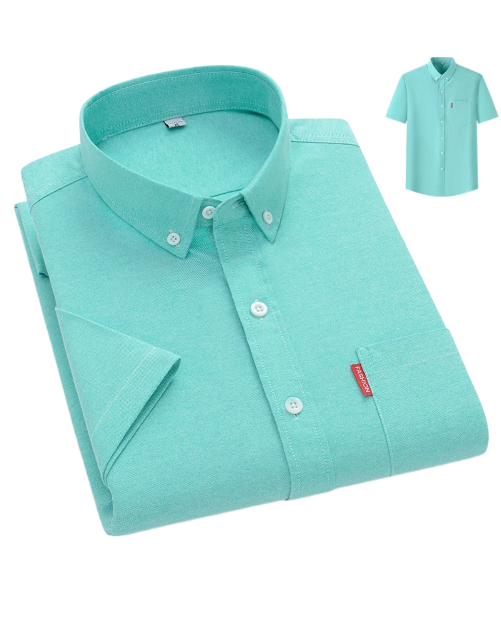 Kade Men's Shirt | Lightweight Breathable Cotton, Casual Summer Style 1
