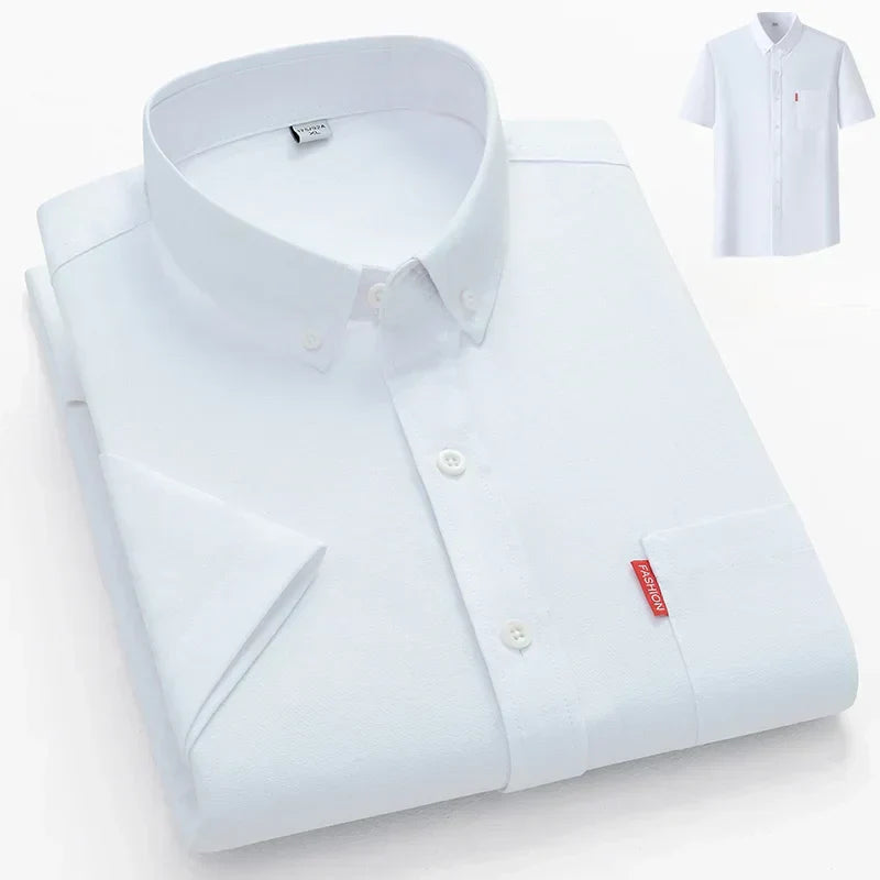 Kade Men's Shirt | Lightweight Breathable Cotton, Casual Summer Style 5