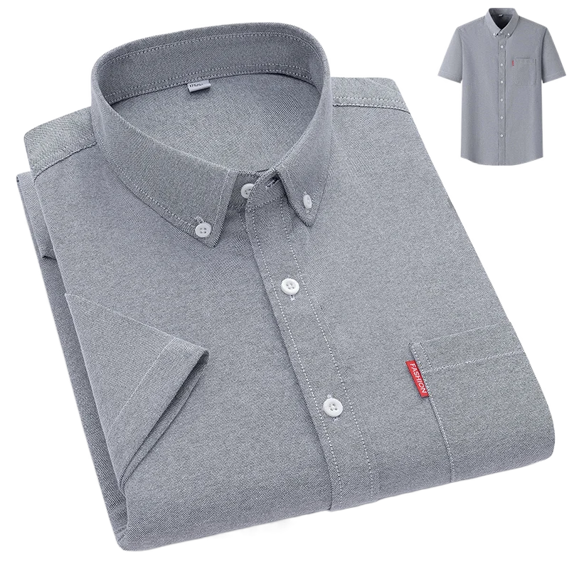 Kade Men's Shirt | Lightweight Breathable Cotton, Casual Summer Style 8