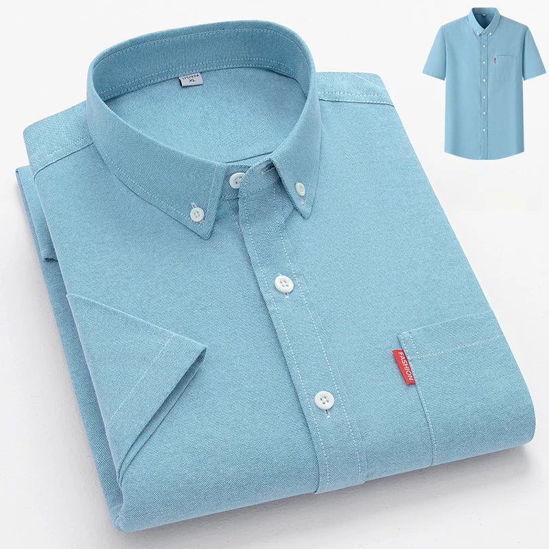 Kade Men's Shirt | Lightweight Breathable Cotton, Casual Summer Style 9