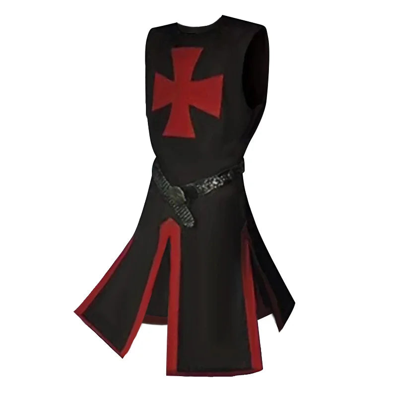 Kellan Men's Medieval Tunic | Polycotton, Authentic Templar Design 0