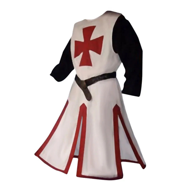Kellan Men's Medieval Tunic | Polycotton, Authentic Templar Design 10