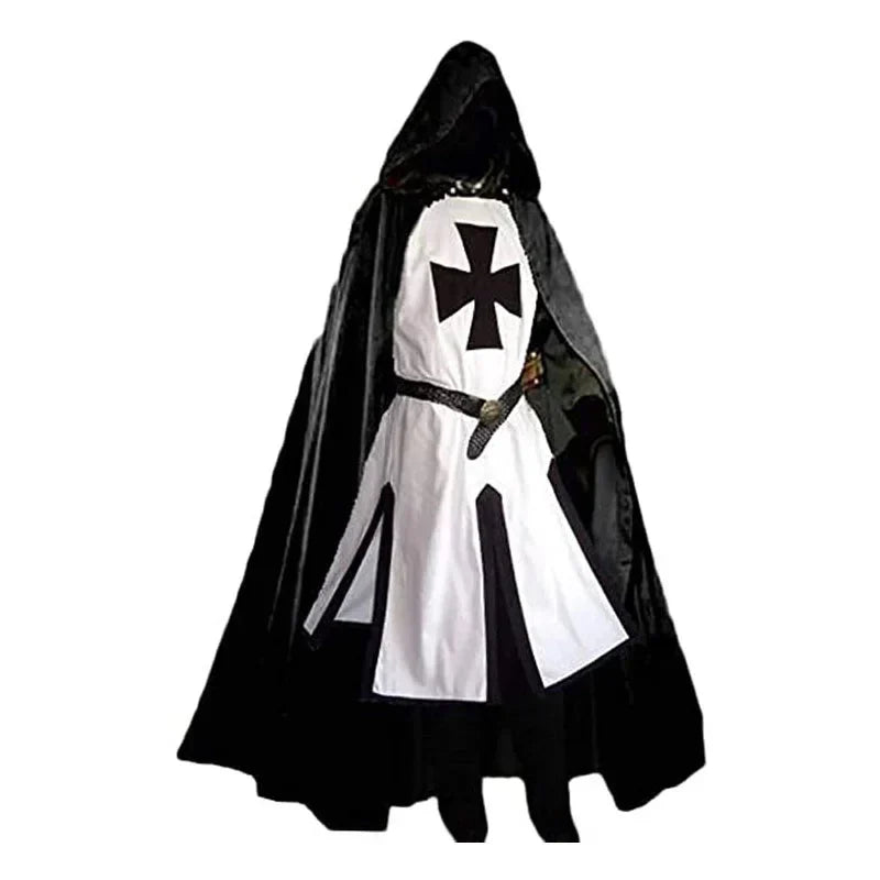 Kellan Men's Medieval Tunic | Polycotton, Authentic Templar Design 12
