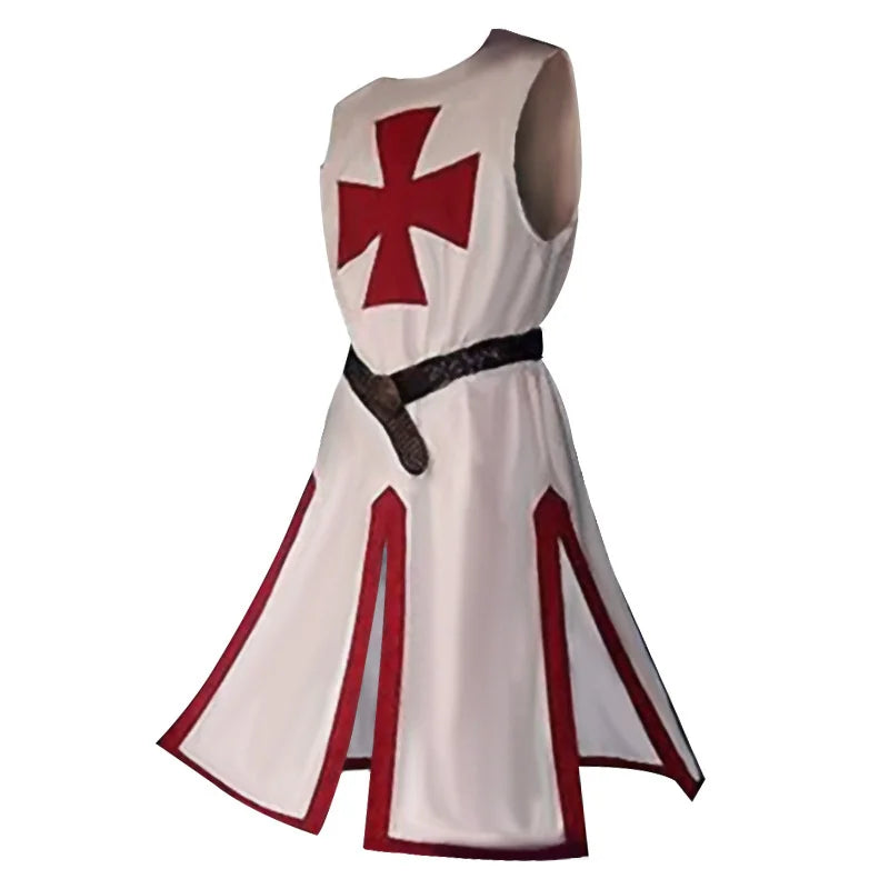 Kellan Men's Medieval Tunic | Polycotton, Authentic Templar Design 15