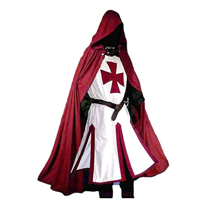 Kellan Men's Medieval Tunic | Polycotton, Authentic Templar Design 4
