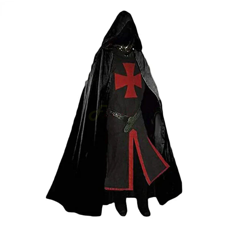 Kellan Men's Medieval Tunic | Polycotton, Authentic Templar Design 6