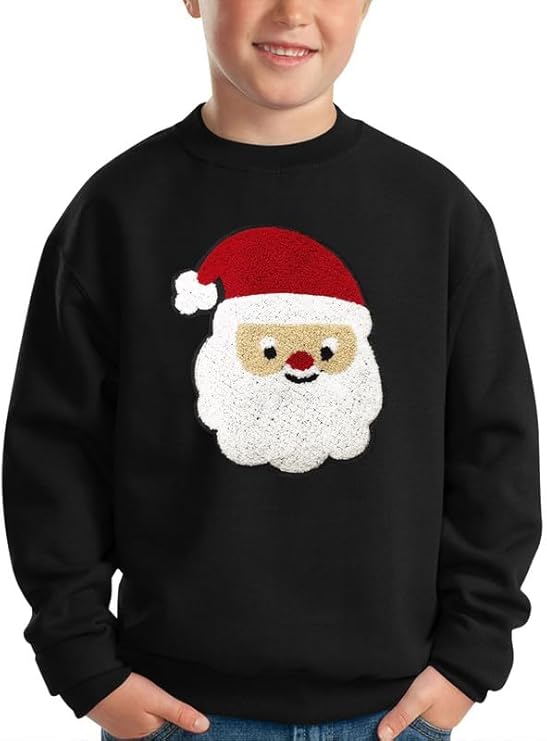 Santa Claus Children's Sweater | Soft Fabric, Festive Design