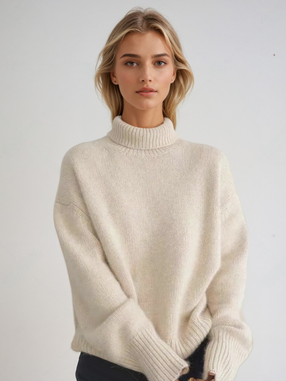 Kira Women's Turtleneck | 100% Cashmere, Timeless Design
