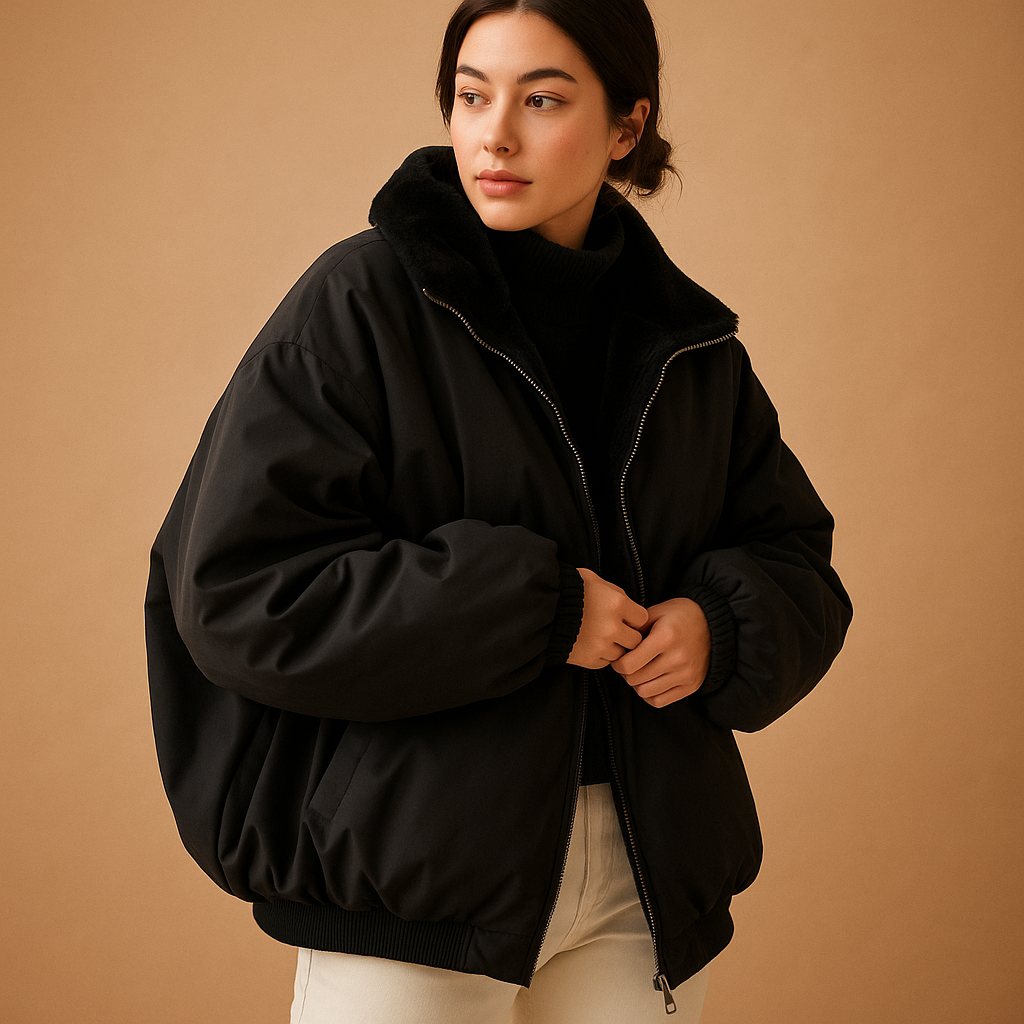 Kira Women's Winter Jacket | Warmly Lined with Removable Hood