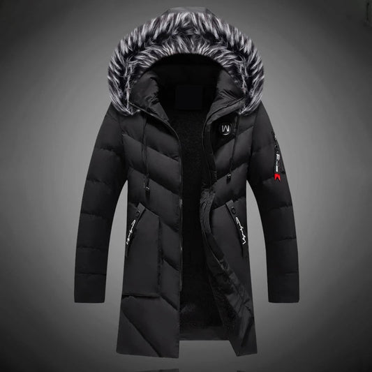 Kiswis Men's Winter Jacket | Warm Polyester, Stylish and Versatile
