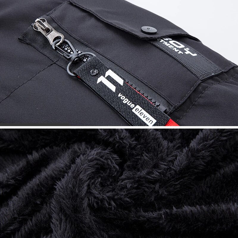 Kiswis Men's Winter Jacket | Warm Polyester, Stylish and Versatile