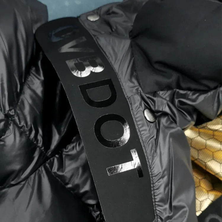Long Quilted Women's Winter Coat with Adjustable Hood and Functional Pockets for Maximum Warmth