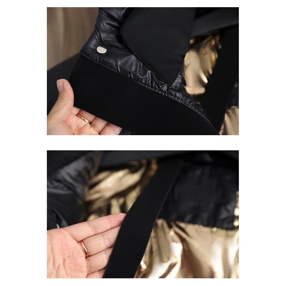 Long Quilted Women's Winter Coat with Adjustable Hood and Functional Pockets for Maximum Warmth