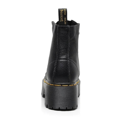Lara Platform Boots | High-Quality PU Leather, Comfortable and Stylish