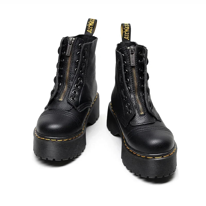 Lara Platform Boots | High-Quality PU Leather, Comfortable and Stylish