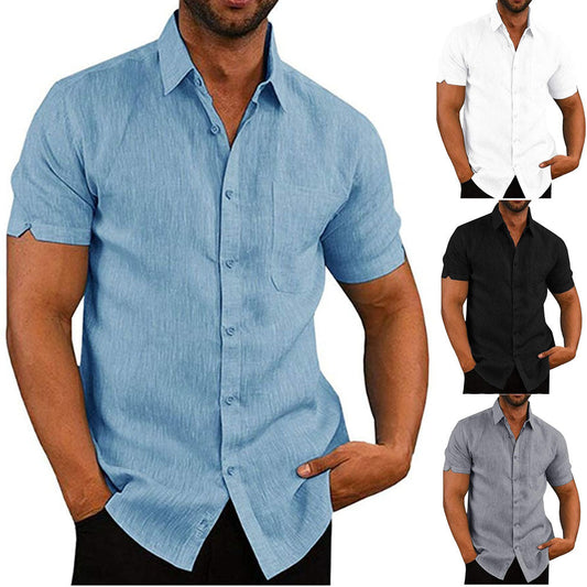 Lars Men's Cotton Shirt | Timeless Elegance 0