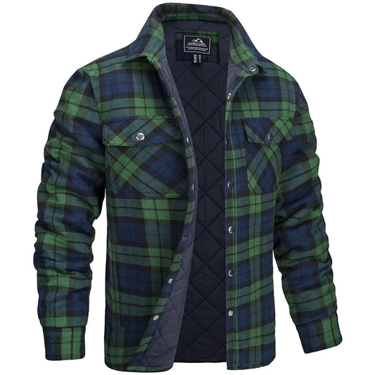 Liam Men's Lumberjack Jacket | Classic Checked Design, Durable Fabric 1