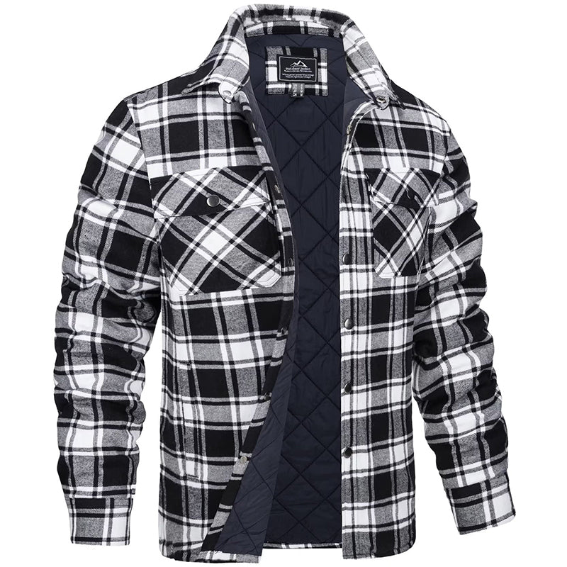 Liam Men's Lumberjack Jacket | Classic Checked Design, Durable Fabric 5