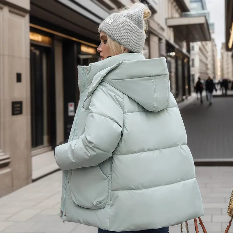 Lina Women's Down Jacket | Warm Lining, Long Winter Down Coat