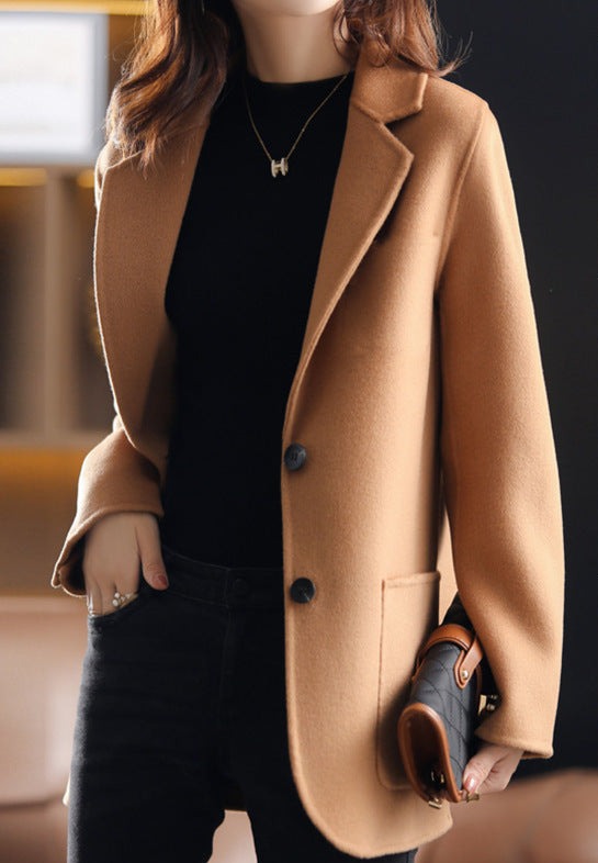 Linde Women's Blazer | Comfortable Fit, Brown