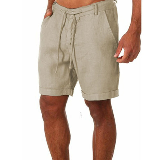 Lino Men's Lightweight Shorts | Breathable Linen, Casual 0