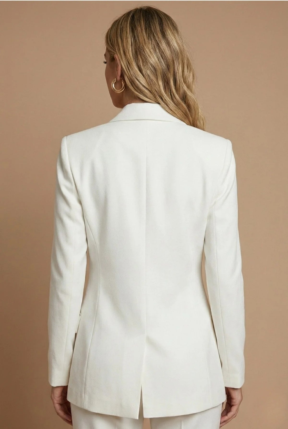 Liora Women's Blazer and Trouser Set | Double-Breasted, Gold Buttons 5