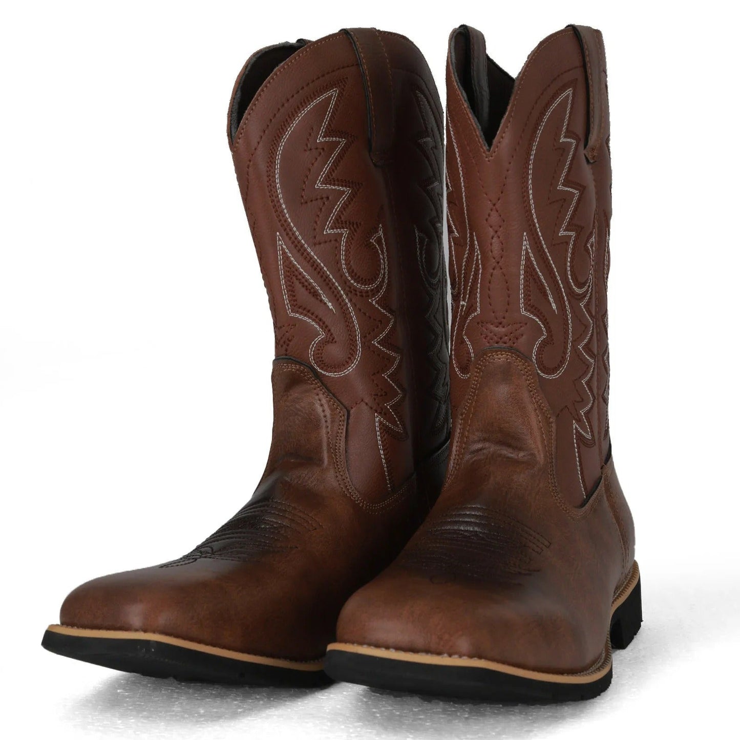 Loren Heren Cowboy Boots | Durable PU Leather, Stylish and Comfortable