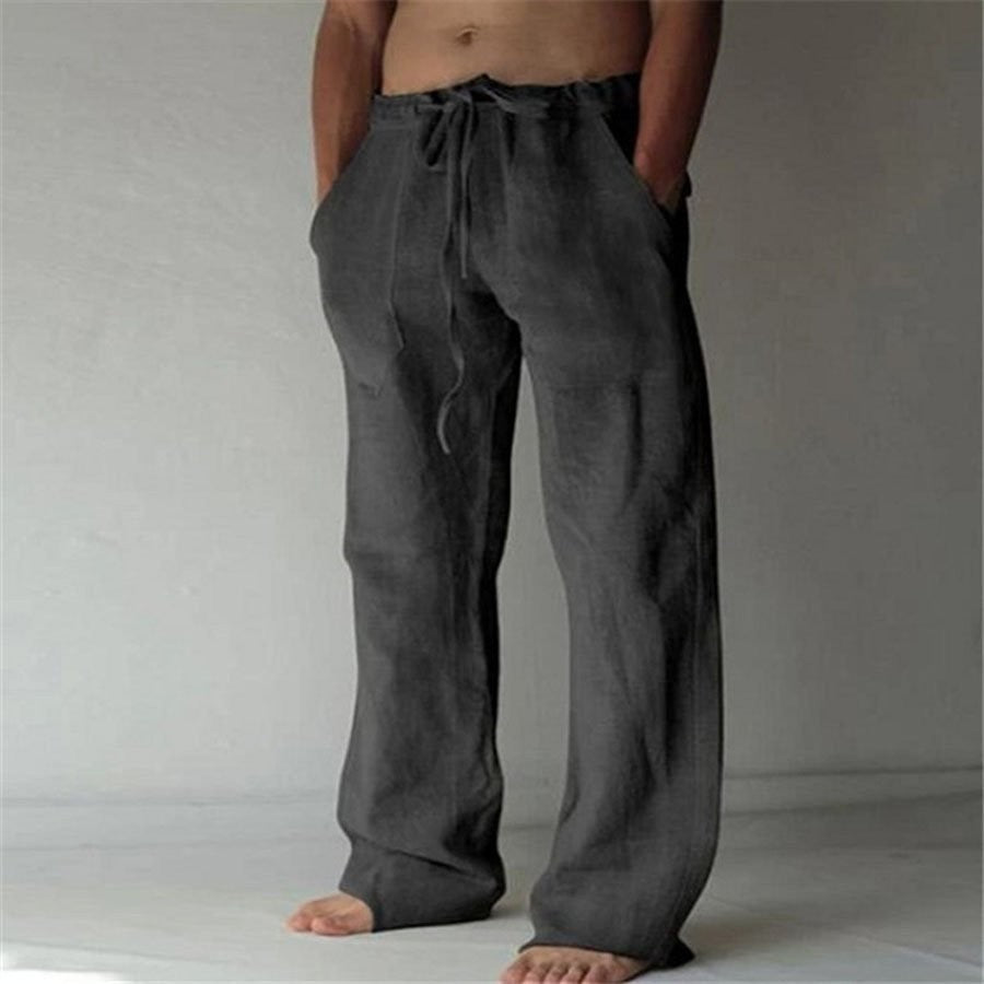 Luca Heren Leisure Pants | 100% Linen, Breathable and Timeless