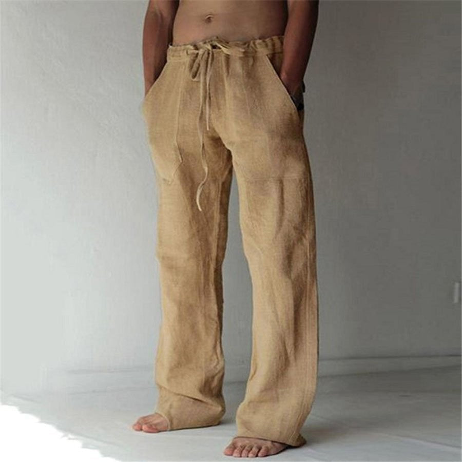 Luca Heren Leisure Pants | 100% Linen, Breathable and Timeless