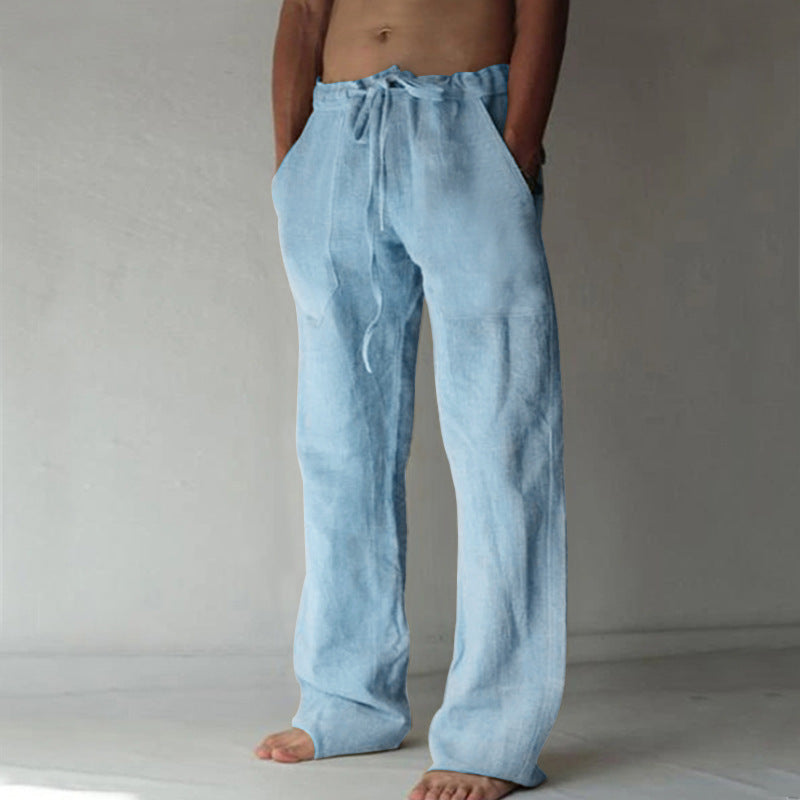 Luca Heren Leisure Pants | 100% Linen, Breathable and Timeless