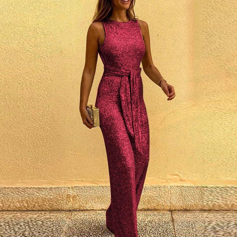 Luna Women's Jumpsuit | Sequin Fabric, Glamorous 3