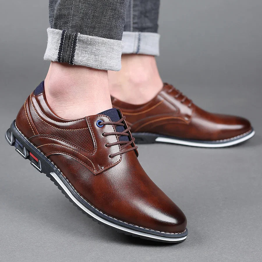 Luxe Leather Shoes | Active Comfort for Professionals 4