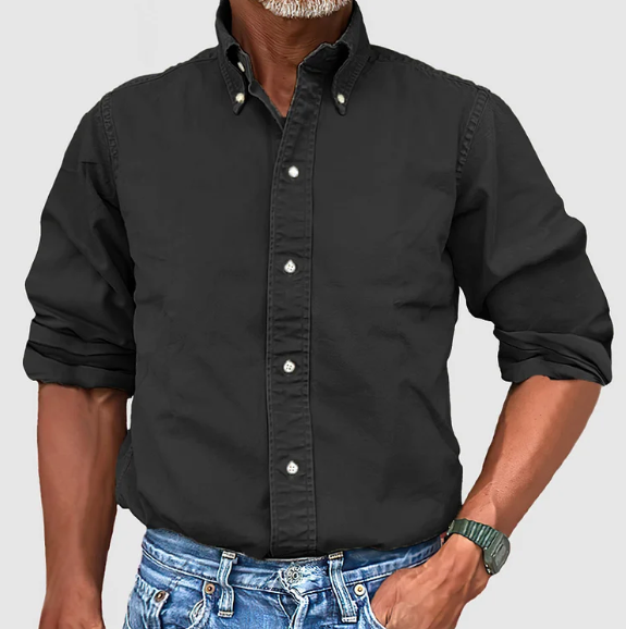 Luxe Levi Men's Shirt | High-Quality Cotton Blend, Timeless Design