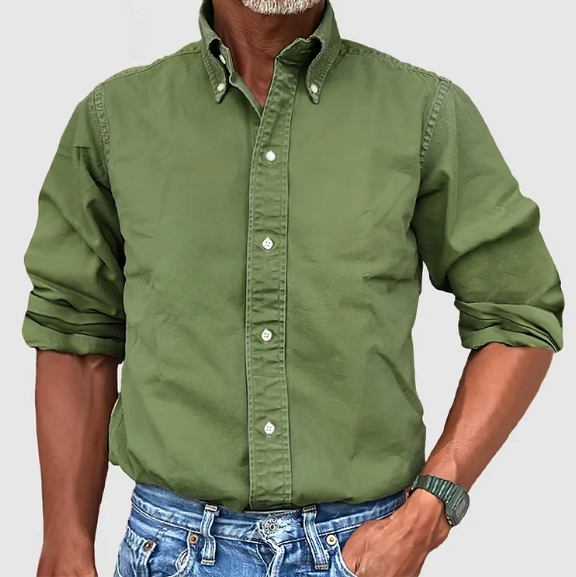 Luxe Levi Men's Shirt | High-Quality Cotton Blend, Timeless Design