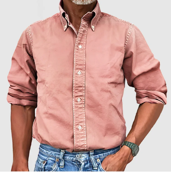 Luxe Levi Men's Shirt | High-Quality Cotton Blend, Timeless Design